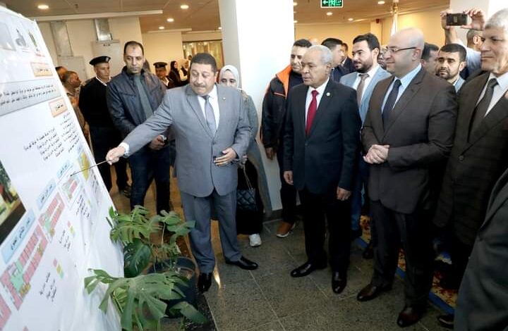 محافظ بني سويف ورئيس الهيئة يفتتحان المقر الجديد لنيابة ثالث