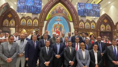 وزير الخارجية والهجرة يشارك في قداس عيد الميلاد المجيد بالكنيسة الأرثوذكسية المصرية في عُمان