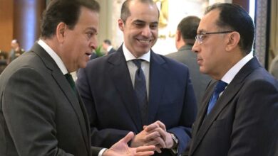 الدكتور مصطفى مدبولي والدكتور خالد عبد الغفار