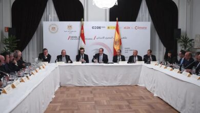 اجتماع الرئيس السيسي مع المستثمرين الأسبان