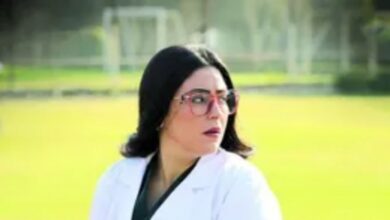 الفنانة نهى عابدين فى مشهد من المسلسل
