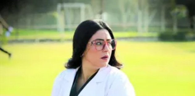 الفنانة نهى عابدين فى مشهد من المسلسل
