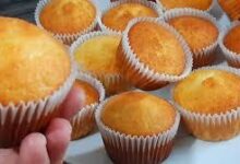 كب كيك فانيليا