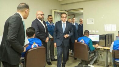وزير الصحة يتفقد مركز الخدمات الطارئة