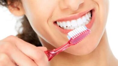 تنظيف الأسنان بعد السكريات