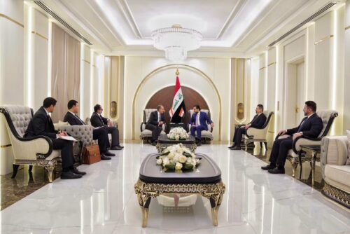 وزير الخارجية يلتقي رئيس حزب تقدم