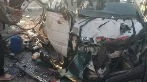 حادث الطريق الأوسطي