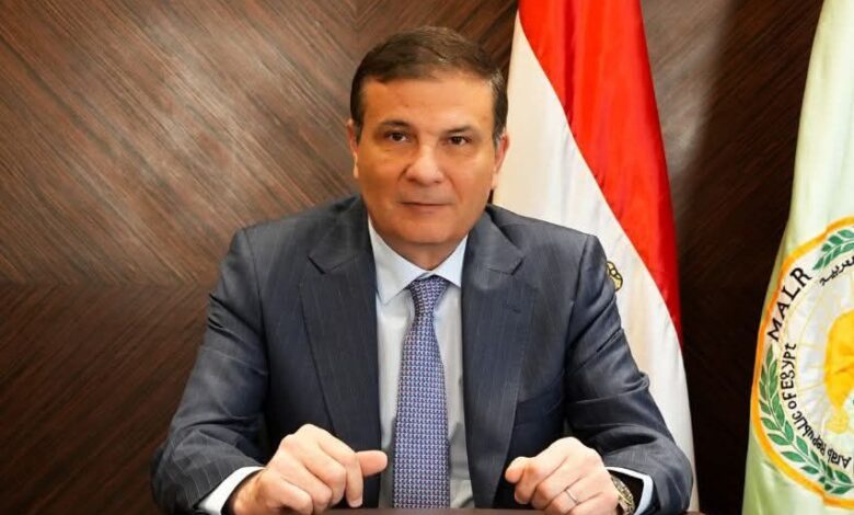 علاء فاروق وزير الزراعة